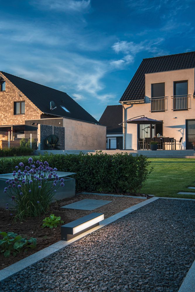 LED-Wegeleuchte SLV L-LINE 60 11.5W 800lm 3000/4000K IP65 anthrazit