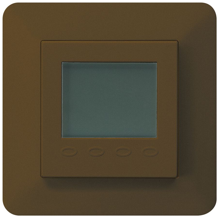 Termostato ambiente INC kallysto.trend C con display marrone