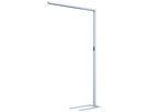 LED-Stehleuchte DOTLUX STYLEbutler 80W 10200lm 4000K silber