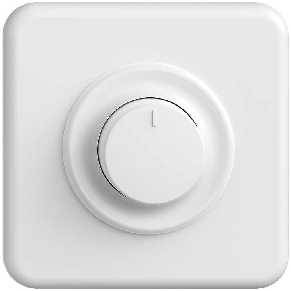 UP-DALI-2-Power-Drehgeber/Dimmer STANDARDdue QMI Tunable White weiss