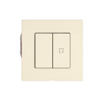 Druckschalter EDIZIO.liv Wiser SNAPFIX® 1 Kanal 1 Szene 2 Tasten cr