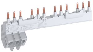 Kammschiene ABB PS1-4-1-65K, für 4×MS132-K+0.5TE 3L 65A 204.1mm Push-In
