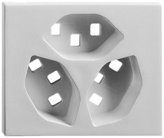 EB-AbdeckSet FH FLF 3×T23 schwarz