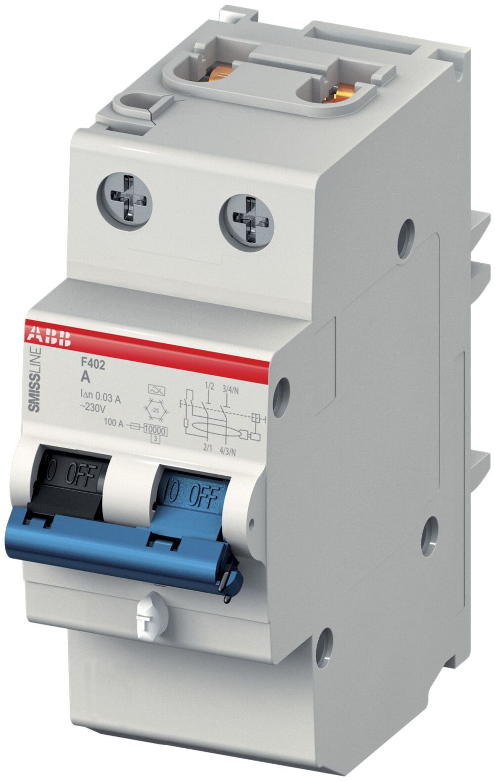 Interruttore differenziale SMISSLINE TP 1LN 25A 30mA