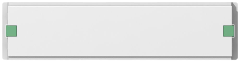 Aufsatz zu Tastsensor ABB SIDUS KNX FSet-ZE 4/8, weiss glänzend