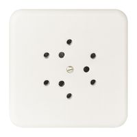 UP-Deckplatte FH 3×T12/1 weiss