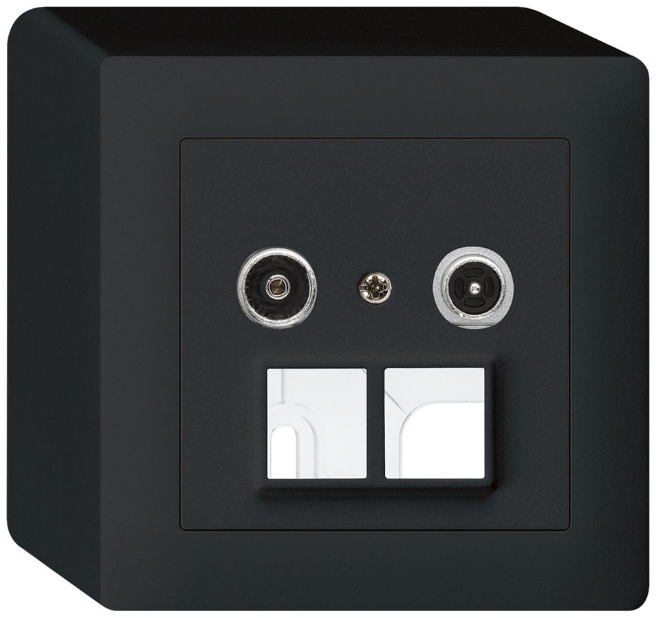 AP-Multimediadose kallysto R/TV 14dB 2GHz schwarz