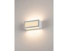 Wandleuchte SLV BOX-L, E27 18W IP44 weiss