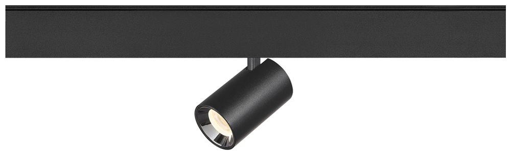 Spot LED SLV NUMINOS XS 1×8.7W 730lm 940 40° DALI 48V AD Ø50mm nero/argento