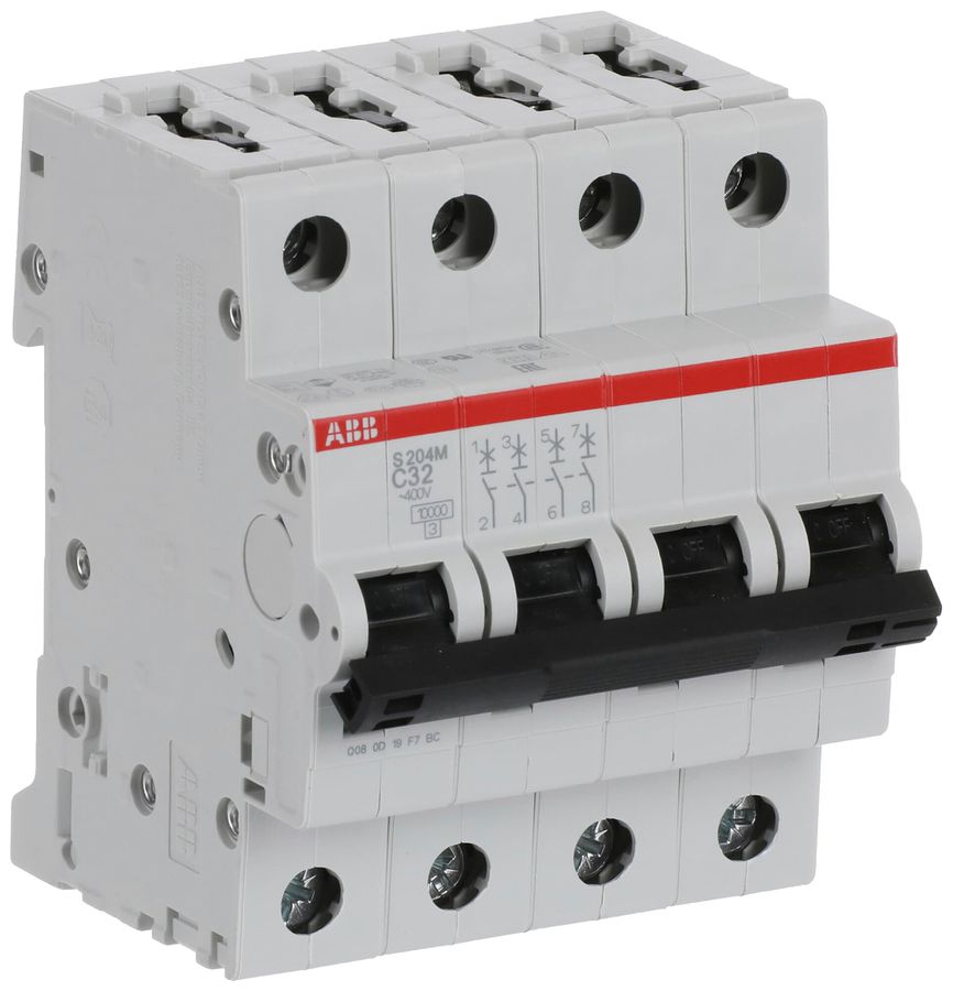 Leitungsschutzschalter ABB S204M-C32 32A C 10kA