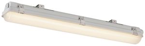 Luminaire p.locaux hum.LED SLV WATERPROOF V 18W 2380lm 840 IP66 DALI 0.6m gris
