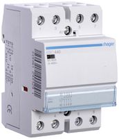 REG-Schütz Hager 230VAC 4 Schliesser 0 Öffner 40A 3TE