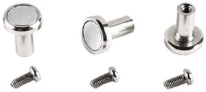 Magnethalter DOTLUX QUICK-FIXdc Stahl Ø13×20mm Chrom Befestigungsschraube