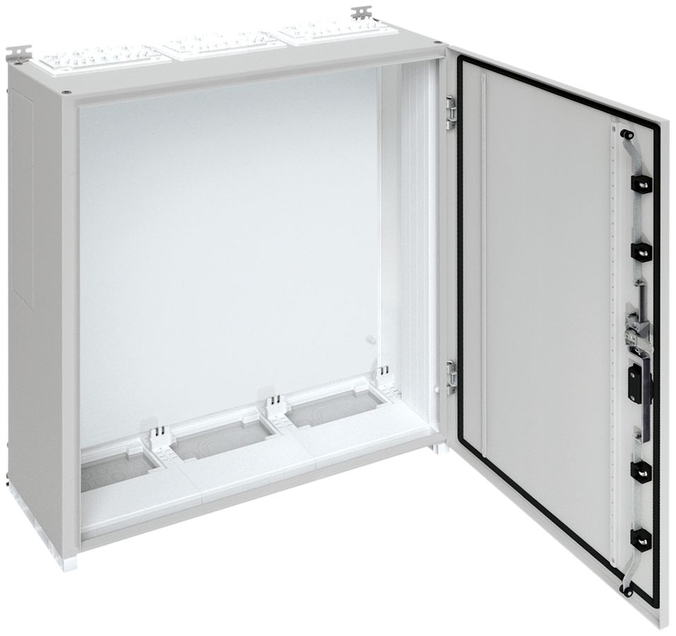 Armoire murale Hager univers porte pleine CP II IP55 950×800×275mm RAL 7035