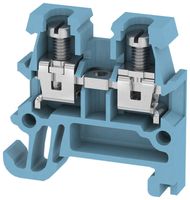 Durchgangs-Reihenklemme Weidmüller AKZ Schraubanschluss 1.5mm² TS15 blau