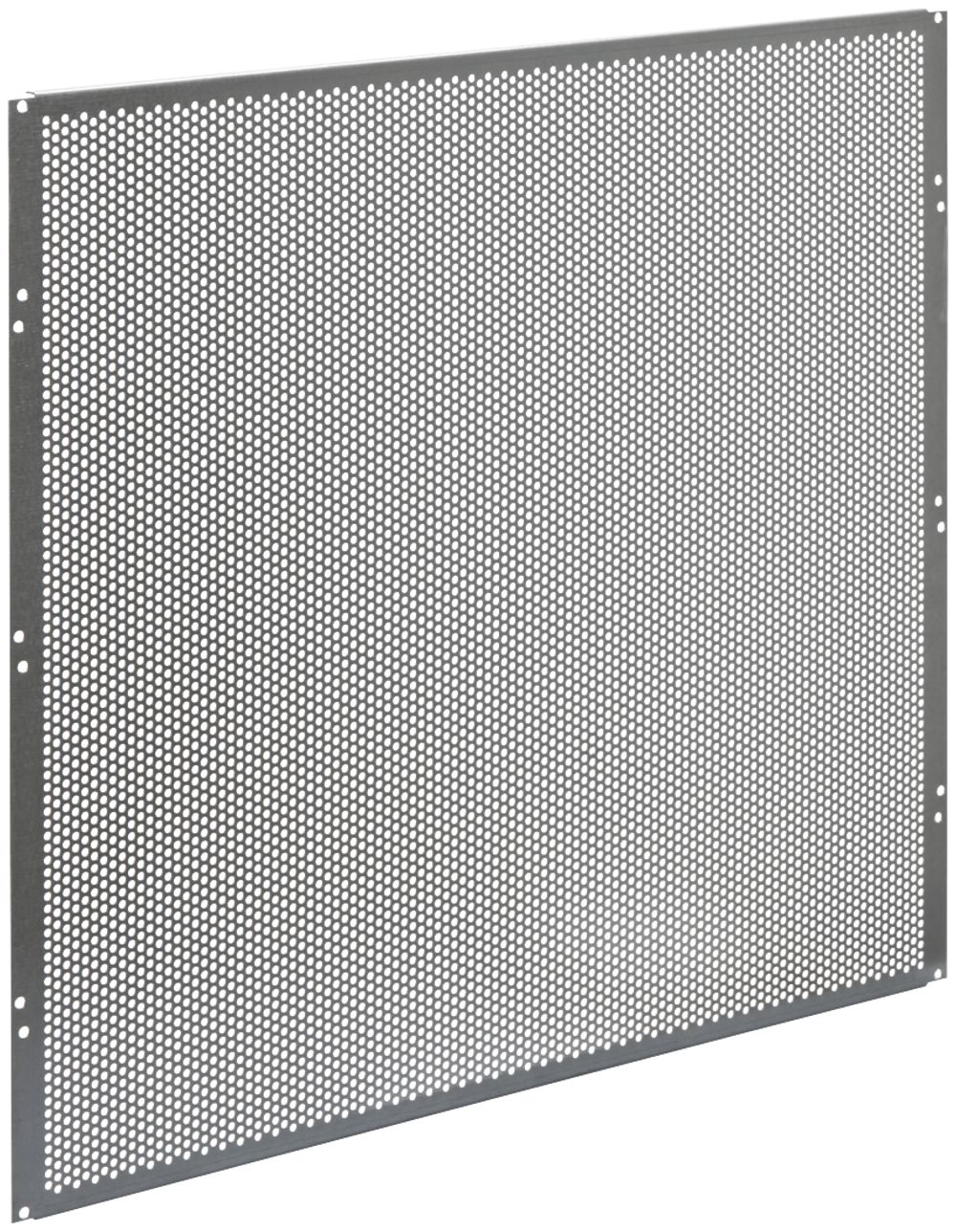 Plaque de montage Hager univers N 460×498mm poinçonnage acier inoxydable