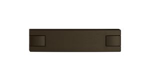 Poussoir 1/8 EDIZIO.liv SNAPFIX® p.KNX&UNI s.LED comm.à 2 touches br