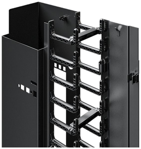 Installationskanal Rittal DK 5302.052 315×110×1899mm geschlitzt schwarz