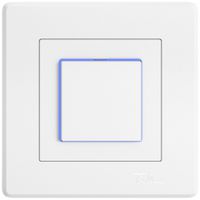 UP-Drucktaster EDIZIO.liv SNAPFIX® ARK/1P Seitenbel.blau ws