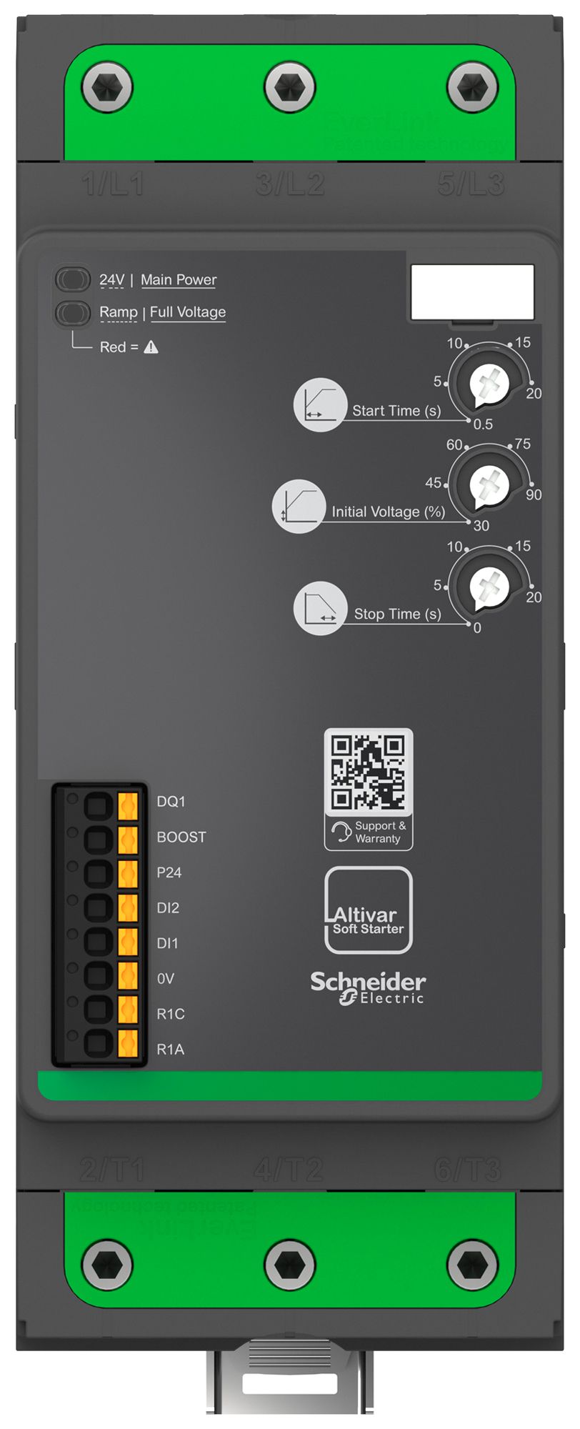 Softstarter Altivar ATS130 80A 200…480V 200…480V 24VAC