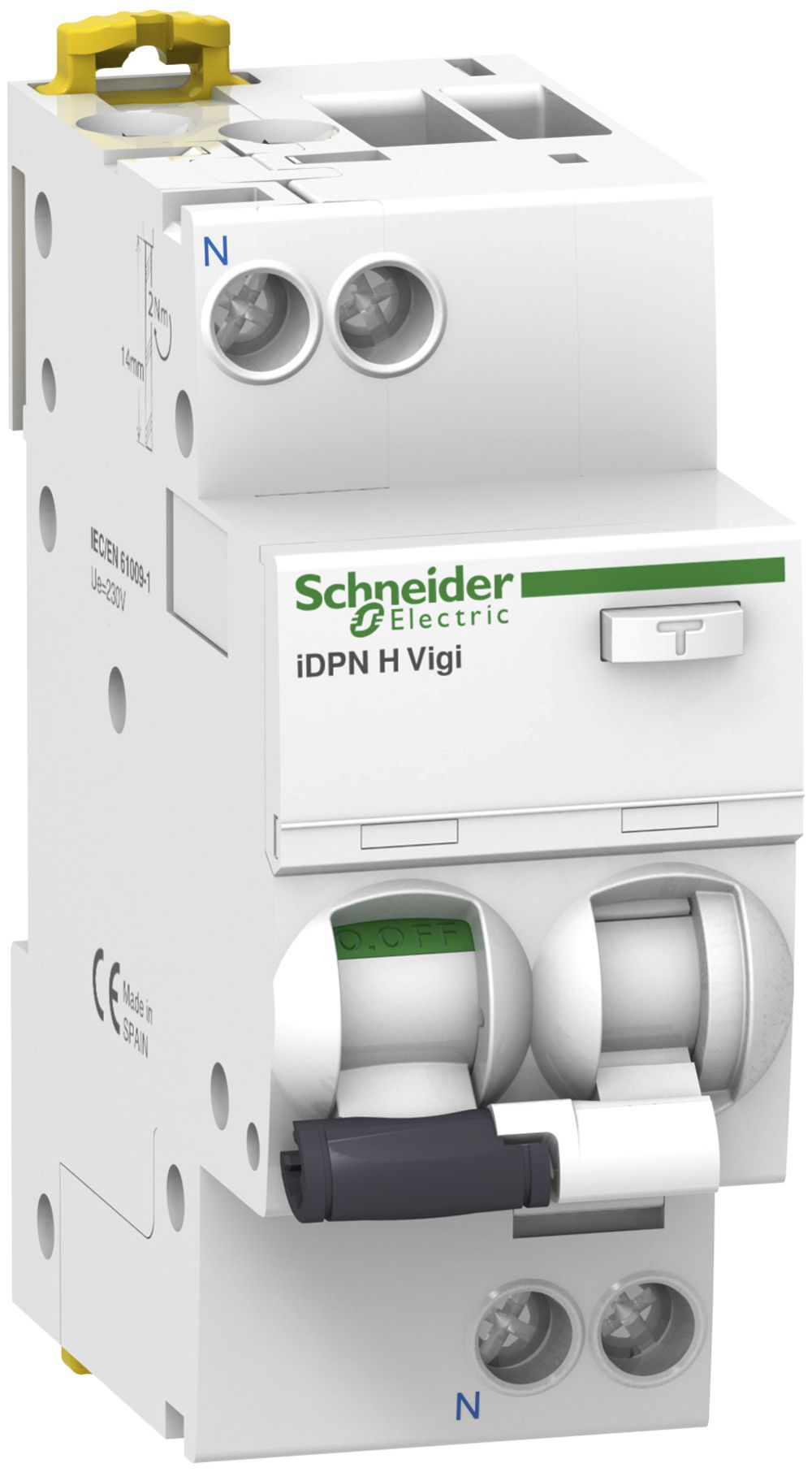 Disgiuntore FI/LS Schneider Electric iDPN H tipo A 1L+N (B) 6A 30mA 10kA