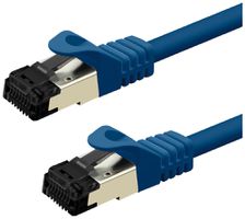 Patchkabel RJ45 VALUE CAT8.1 S/FTP AWG26 1:1 LSZH blau 1m