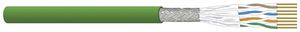 Datenkabel Dätwyler CU 7702 4P flex S/FTP Kat.7 LSZH Eca AWG26/7 1000m grün