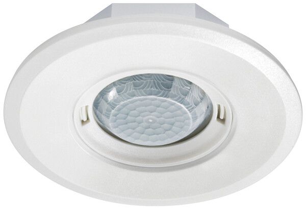 EB-Präsenzmelder KNX ESYLUX PD-FLAT 360i/10 DT ROUND 7-Kan weiss