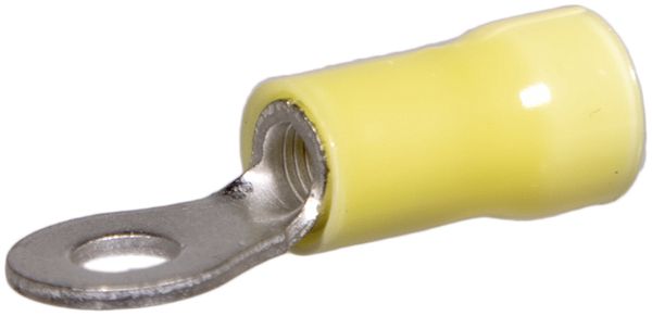 Quetschkabelschuh PLASTI-GRIP Ringform M4 6mm² PVC gb