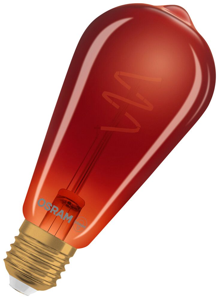 Lampada LED LEDVANCE Vintage 1906 E27 3W 45lm 1800K chiaro rame REG Ø64×139