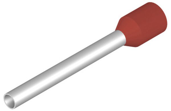 Estremità di cavo Weidmüller H isolata 1.5mm² 18mm rosso sciolto