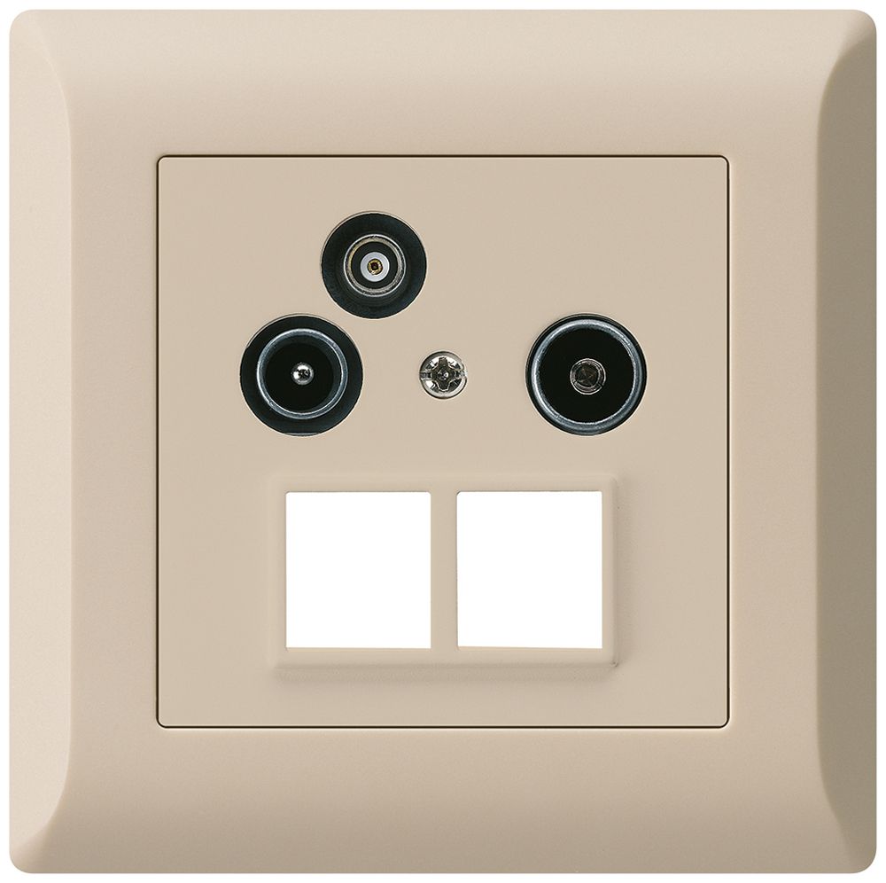 UP-Antennendose R/TV-Daten kallysto.line HMS 2GHz 19db beige