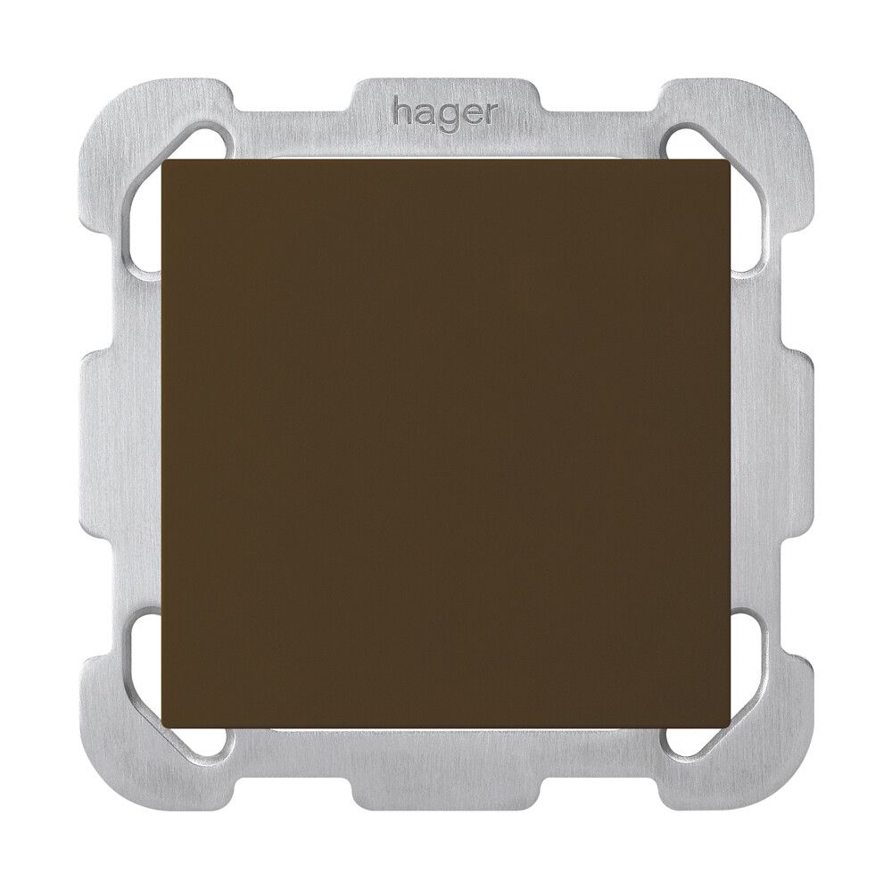 Copertura cieca INC kallysto B marrone senza vite