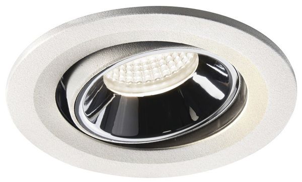 EB-LED-Downlight SLV NUMINOS MOVE S, 8.6W 250mA 750lm 4000K 20° ws/chr