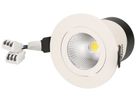 EB-LED-Spot MH maxLUCE DISC 7W 590lm 4000K IP44 DIM Ø80mm weiss 36°