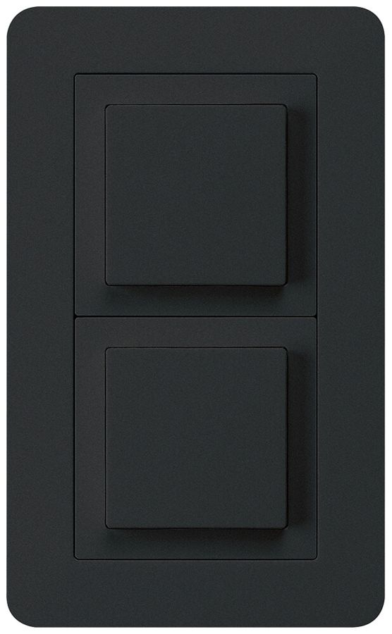UP-Kombination kallysto.trend Gr.I-I vertikal Impulstaster+Schalter S3 schwarz