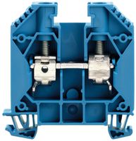 Borne de passage Weidmüller WDU /ZA connexion à vis 16mm² TS35 bleu