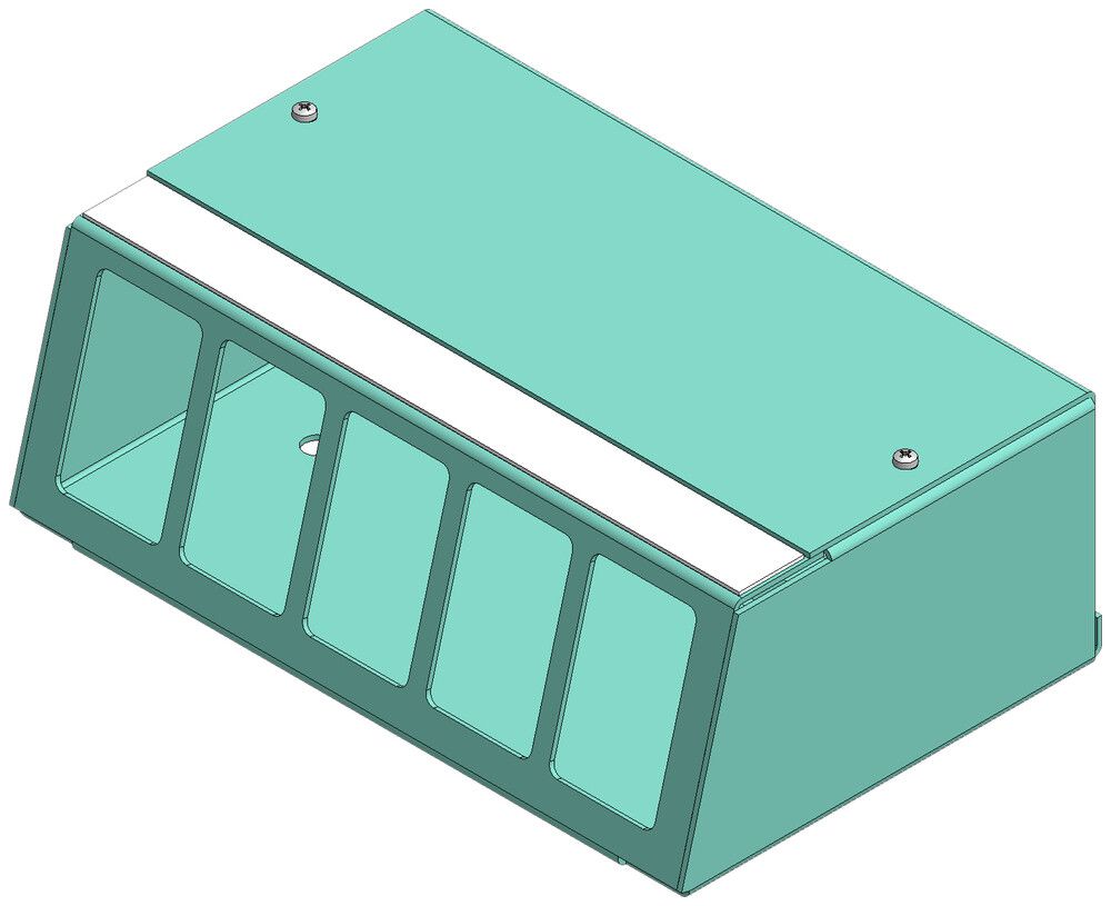 Anschlusskasten 5FLF vertikal DAK