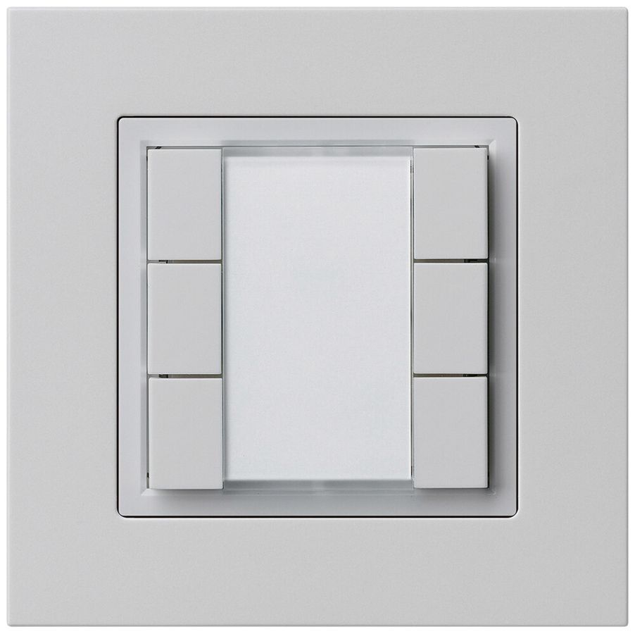 Poussoir universel ENC 6×kallysto.pro sans LED gris clair