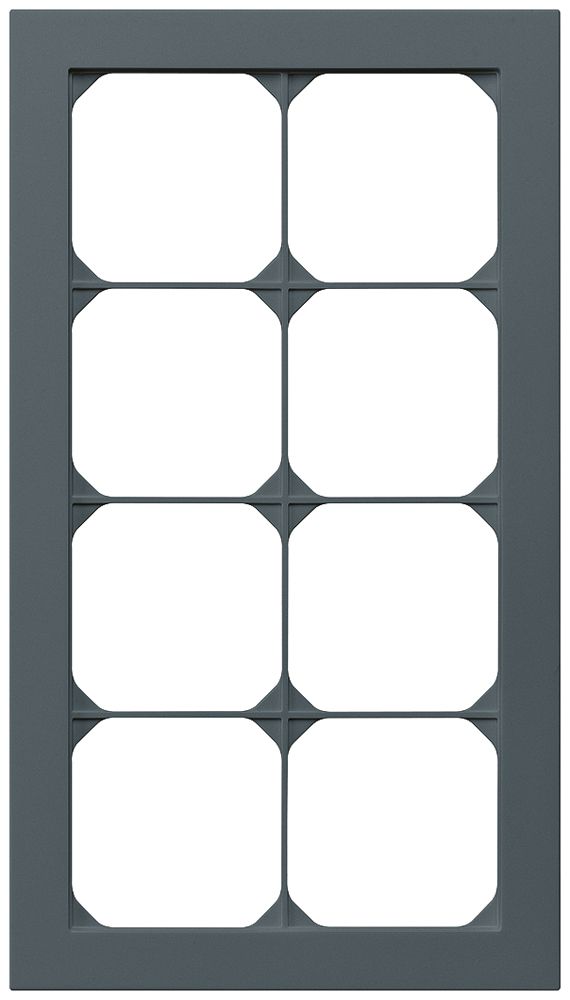 UP-Abdeckrahmen kallysto.pro 4×2 anthrazit 154×274mm