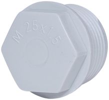 Würgenippel PE M50 hellgrau