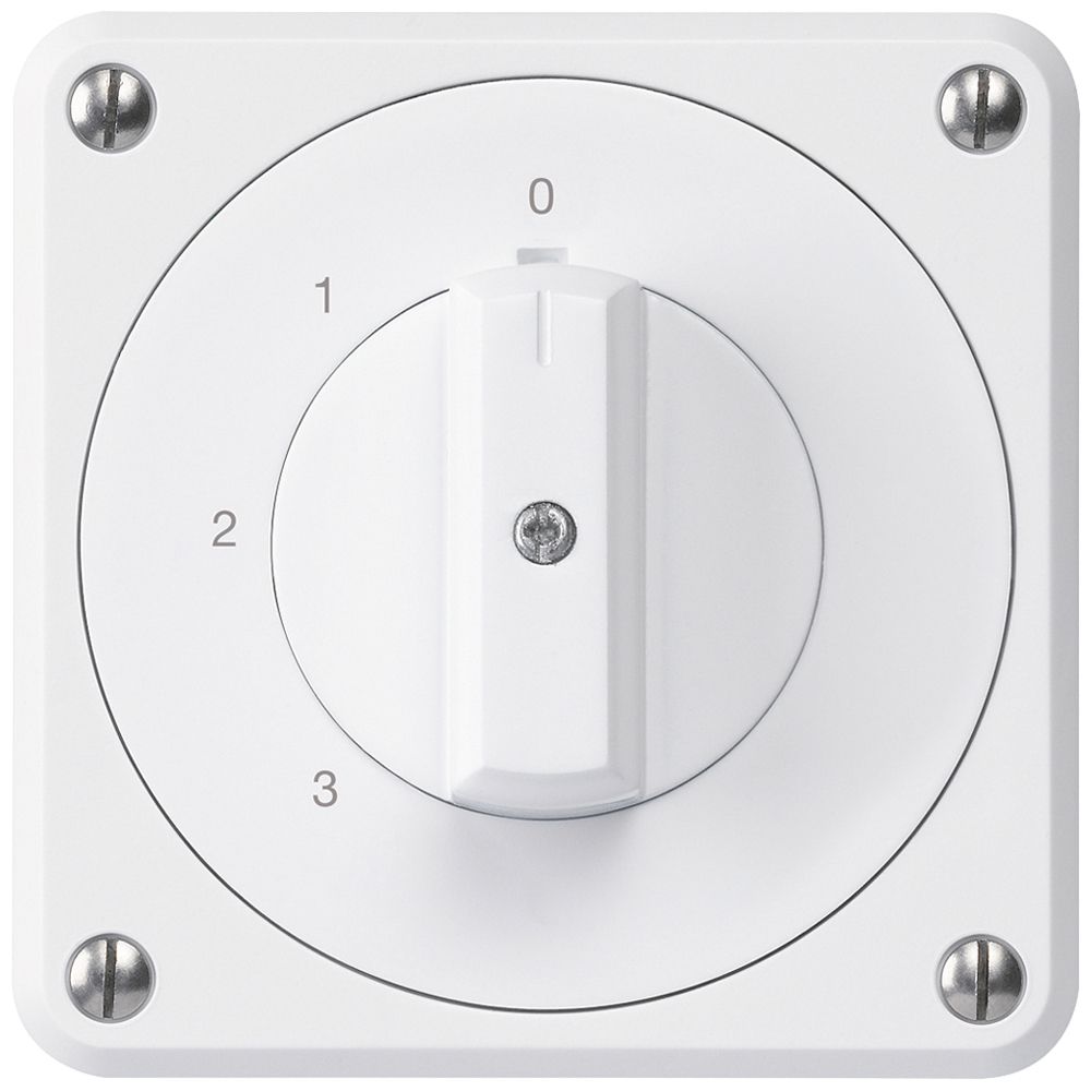 Interrupteur rotatif ENC robusto IP55 schéma 5/1P blanc