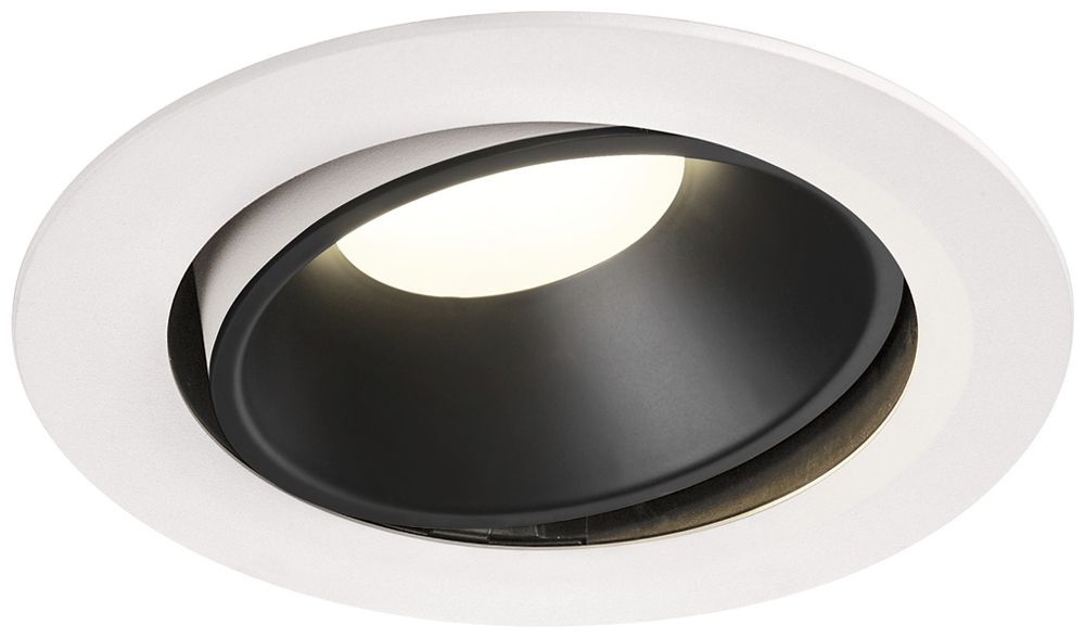Downlight LED SLV NUMINOS MOVE XL 37.4W 3600lm 4000K 55° REG Ø190×118mm bi/ne
