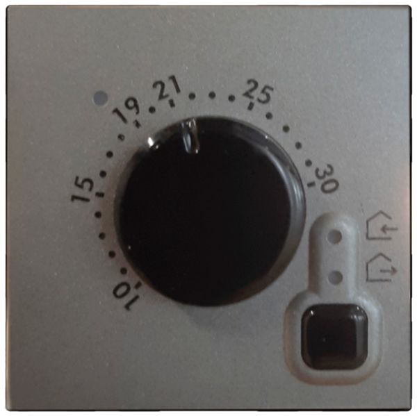 Termostato ambiente INS MOS magnesio 5…30°C 2moduli