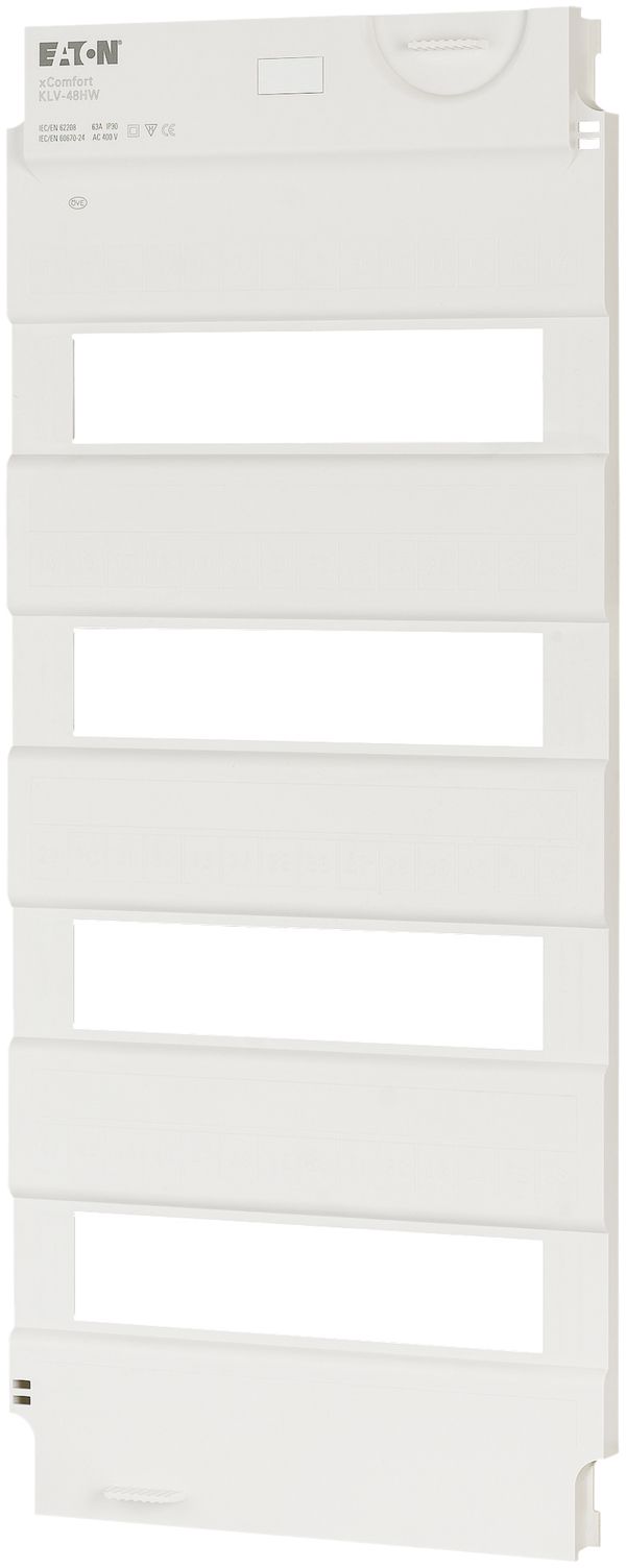 Capot de protection d'app. ETN paroi creuse 4 rangées