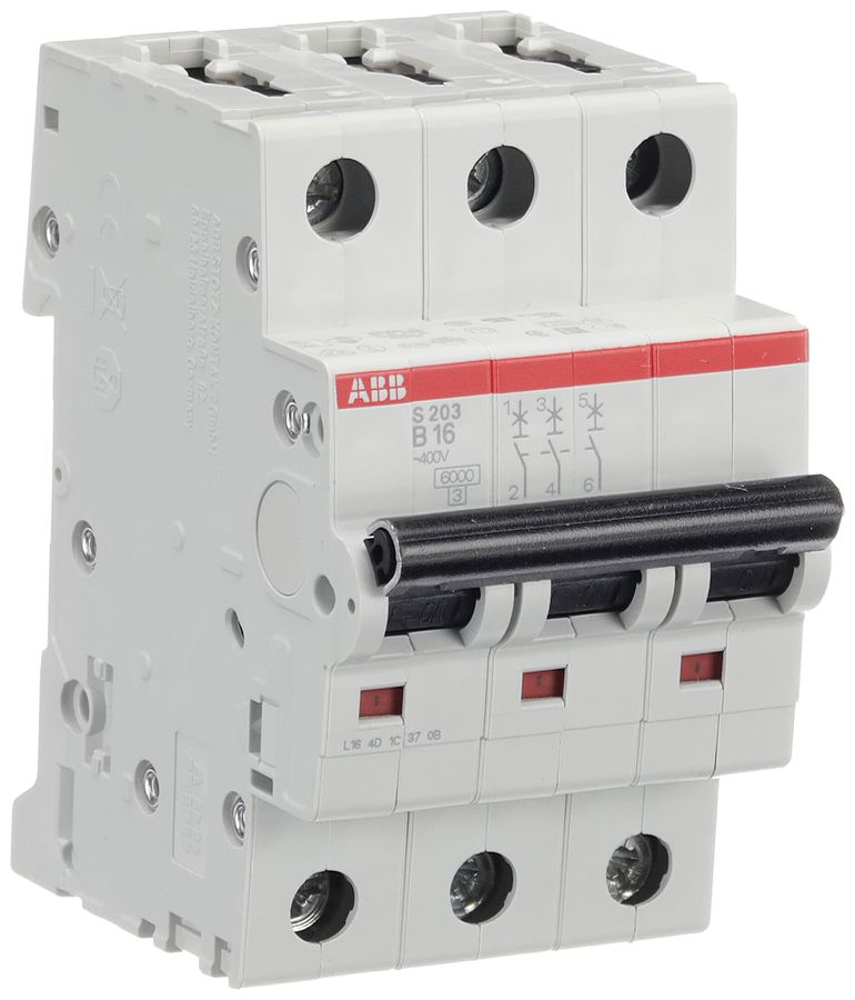 Disgiuntore ABB S203-B16 16A B 6kA