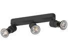 Spot SLV PURI 2.0 Basic CW GU10 3×6W DIM 258×42×96mm schwarz