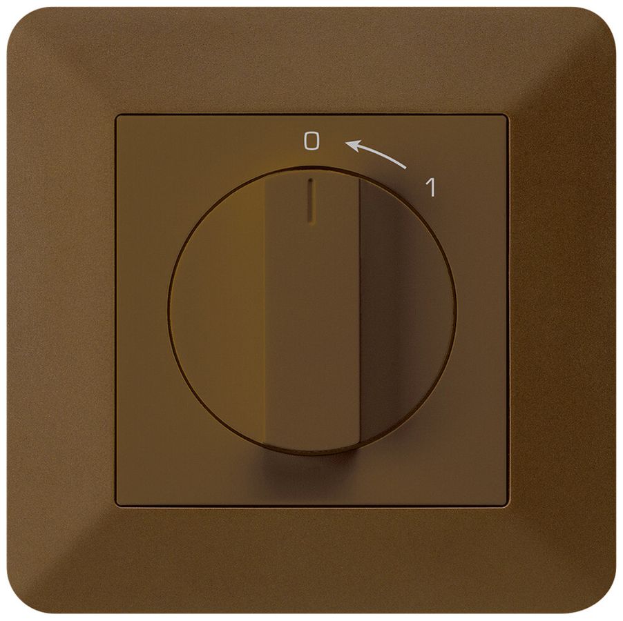 Contact pivotant ENC 0<-1/1L kallysto.trend brun avec manette