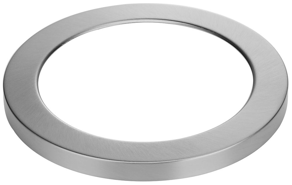 Bague décorative DOTLUX p.Downlight LED UNISIZEplus 12W Ø166×15mm argent brossé
