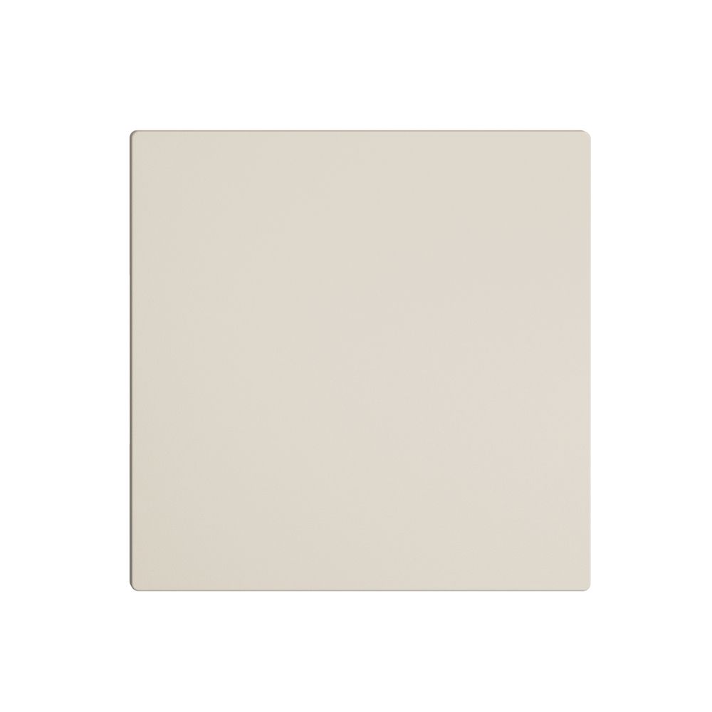 Frontplatte EDIZIOdue crema, 60×60mm für Blindabdeckung